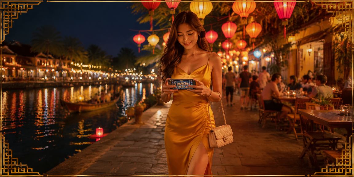 Hình ảnh người chơi tham gia cá cược tại sòng casino Hội An